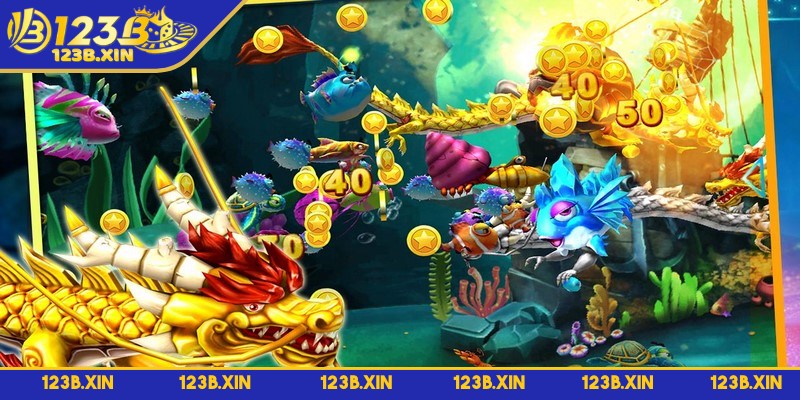 Jili Bắn Cá Rồng Vàng - Săn Cá Lớn, Nhận Thưởng Cực Khủng - jili ban ca rong vang kinh nghiem choi Hãy ưu tiên những con cá đang di chuyển trong tầm bắn dễ trúng