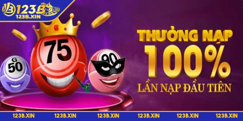 Thưởng Nạp Đầu 288k Tại 123b – Ưu Đãi Cho Người Mới - thuong nap dau 288k khuyen mai chao mung Chương trình thưởng nạp đầu 288k tại 123B là khuyến mãi chào mừng hấp dẫn